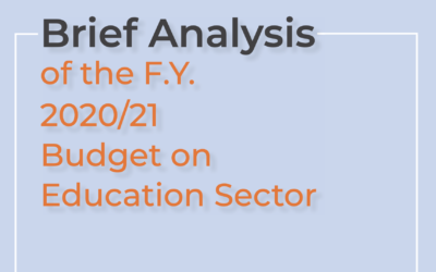 Budget Analysis booklet final
