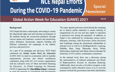 NCE Nepal Efforts During the COVID-19 Pandemic